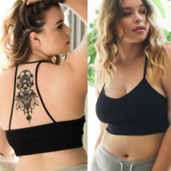 Custom Inked Lycra Simple Bralette main image 1